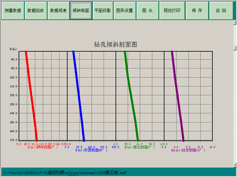 工程测斜报告